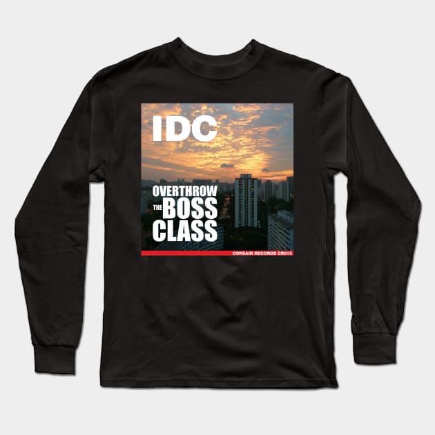 Album Sleeve Art For The Debut by IDC Long Sleeve T-Shirt by AdventuresNoise